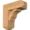 Ekena Millwork Balboa Craftsman Smooth Bracket w/ Offset Brace, Western Red Cedar, 7 1/2"W x 20"D x 20"H BKT0806X20X20BOA04SWR - alternate 1